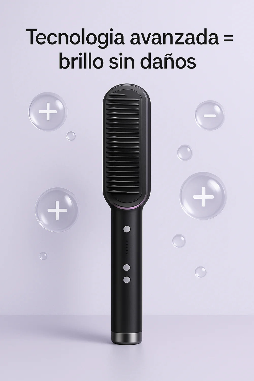 Cepillo Alisador Cerámico Cestrus™ – Cabello liso y brillante en segundos