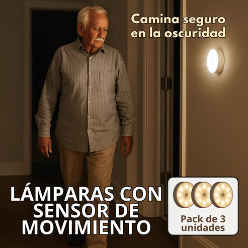 Luz LED con Sensor de Movimiento