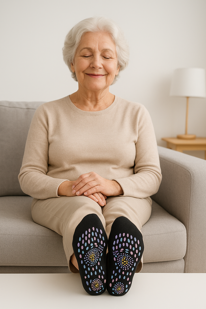 Calcetines de Bienestar Total - Alivio Progresivo para Piernas Cansadas y Varices