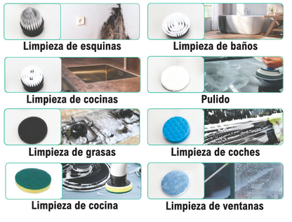 Cepillo Multifunción 9en1 DuoPower