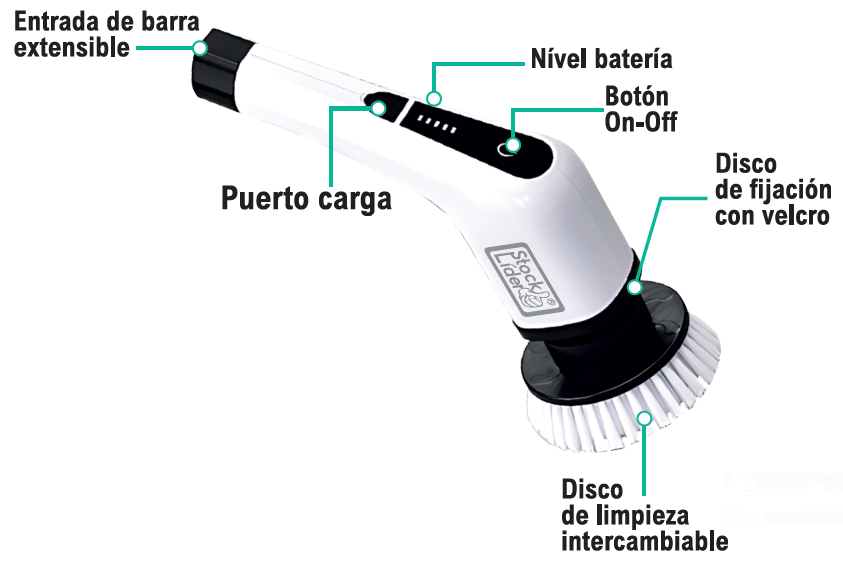 Cepillo Multifunción 9en1 DuoPower